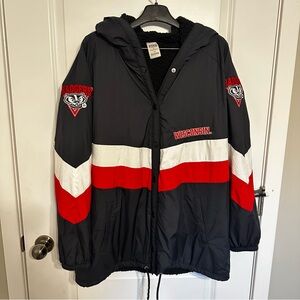 PINK Victoria's Secret Wisconsin Badgers Sherpa Jacket